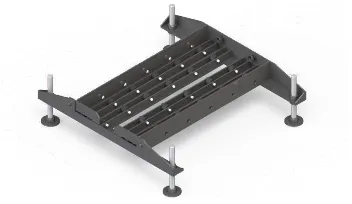 Роликовый стол стационарный 67/32/1/С/9-22