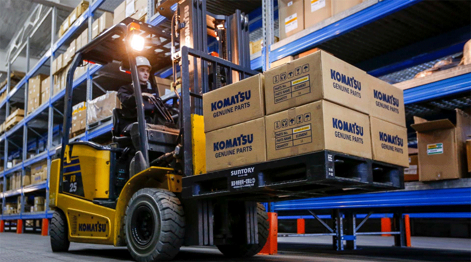 Электрическая складская техника Komatsu
